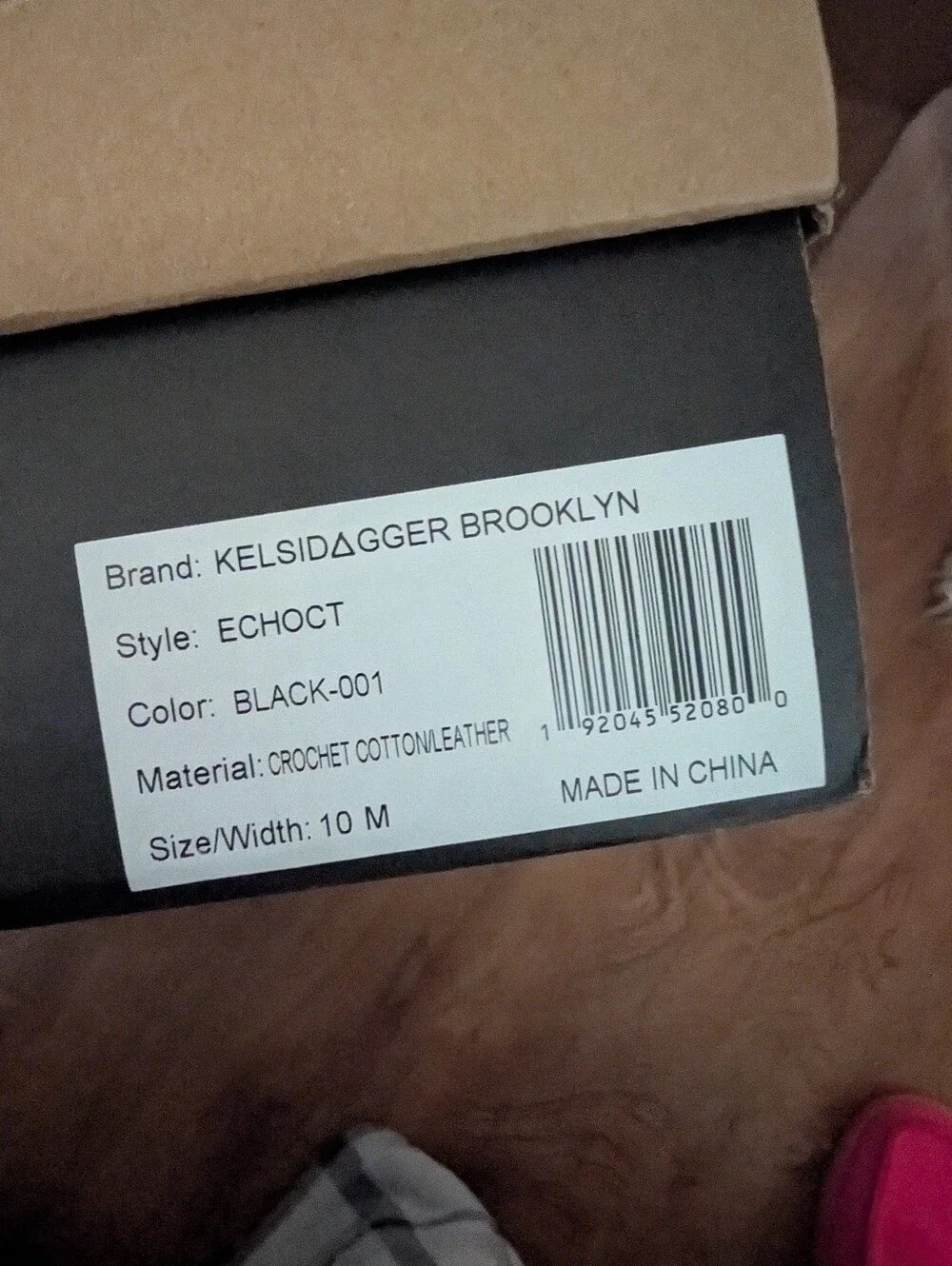 Kelsi Dagger Brooklyn Echo Knee High Boot Black Size 10